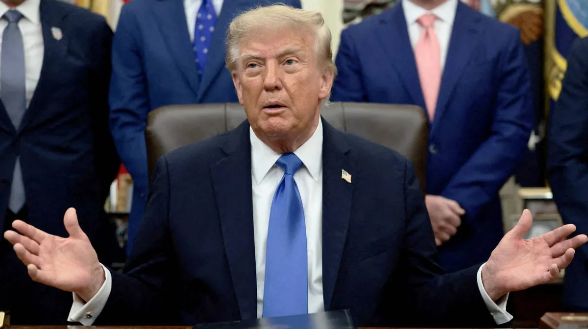 Trump desestimó imponer regulaciones a la IA y denunció que existe una “enfermiza conspiración”