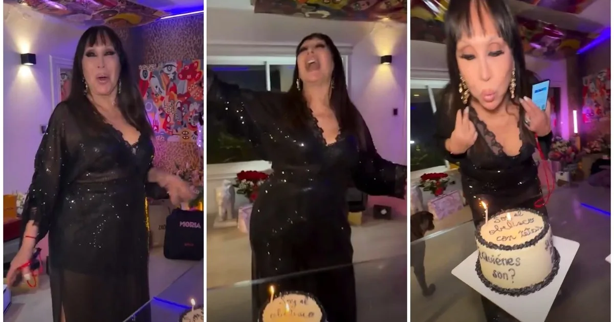 El festejo íntimo de Moria Casán por sus 80 años: sushi, amigos y un recuerdo muy especial