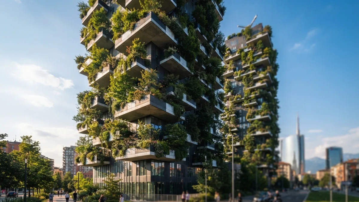 Nem prédio, nem floresta: a polêmica floresta vertical de Milão que abriga 20 mil plantas nas varandas de um arranha-céu e virou o maior experimento de jardinagem do mundo