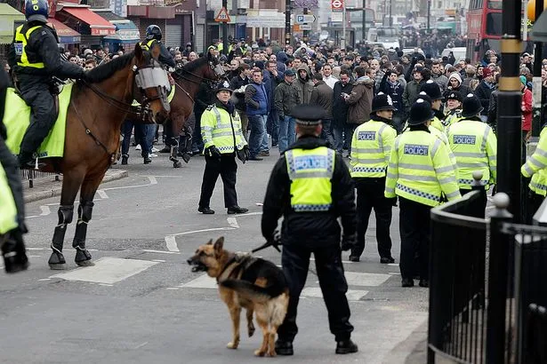 Two police forces declare 'dispersal zone' for Millwall vs West Ham derby match