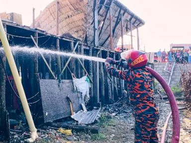 Fire guts a Bangladeshi beach resort, killing 10 people