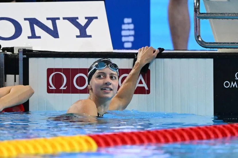 Encore battu par Kate Douglass, le record du monde du 50 m nage libre féminin tombe pour la 3e fois en deux mois