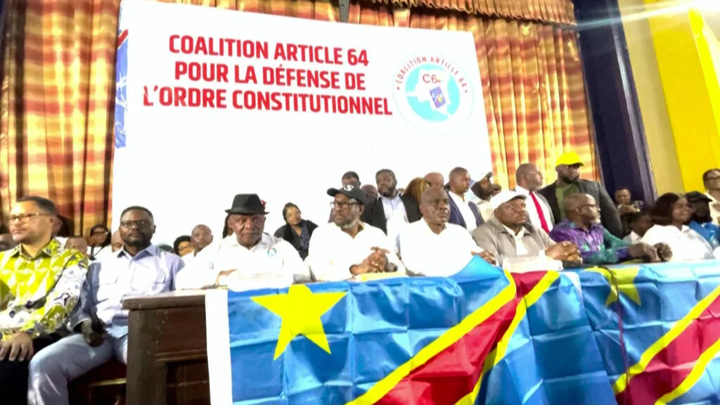 Changement de Constitution en RDC: la coalition d'opposition C64 relance son bras de fer avec le pouvoir