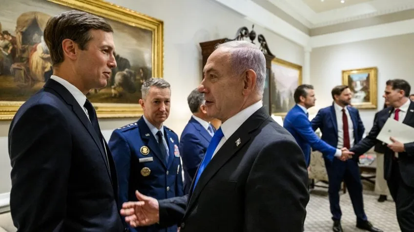 Genro de Trump encontra Netanyahu para discutir plano para Gaza