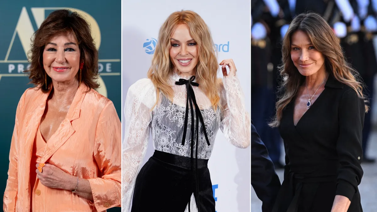 De Ana Rosa Quintana y Kylie Minogue a Carla Bruni: estas son las famosas que superaron el cáncer de mama