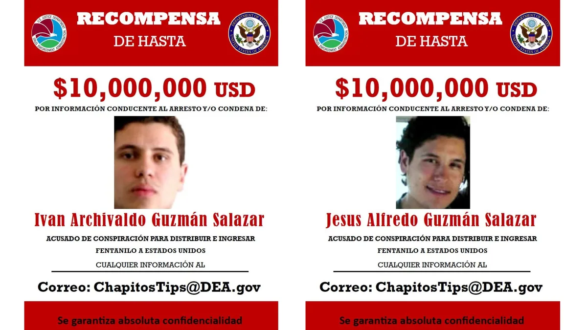 Quiénes son “El Chapito Lomas” y “El 23”, primos de sangre Iván Archivaldo que funcionarían como su brazo armado en el cártel