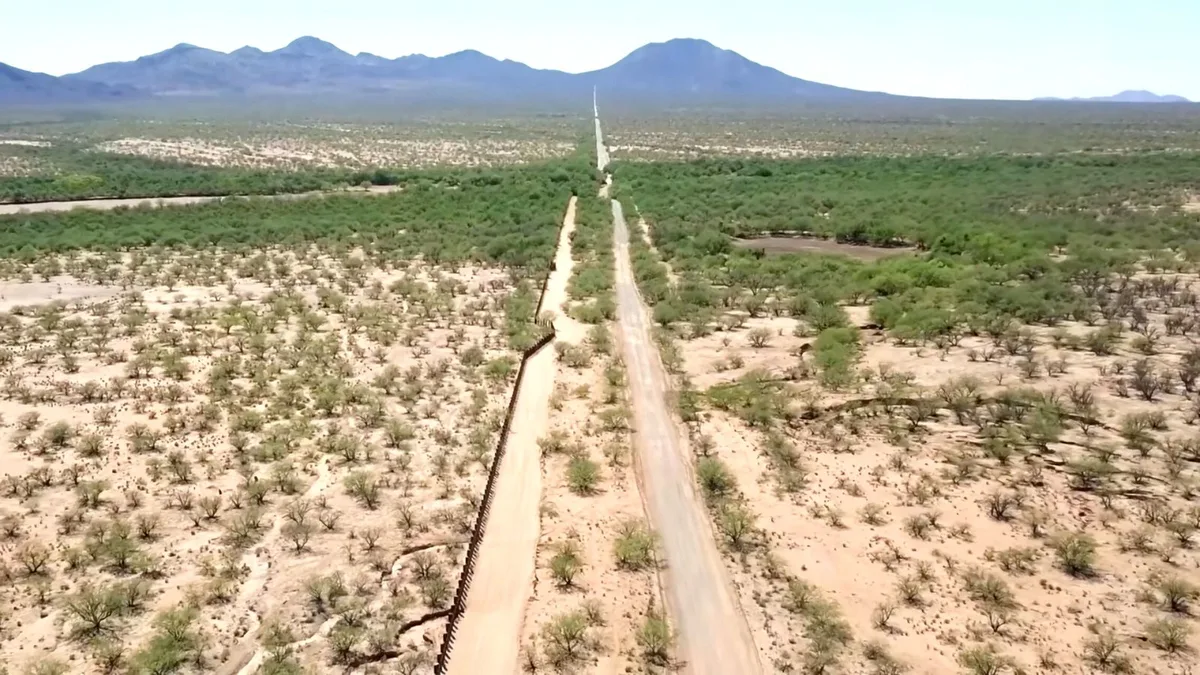 EEUU retoma la construcción del muro fronterizo de 100 kilómetros entre Arizona y México