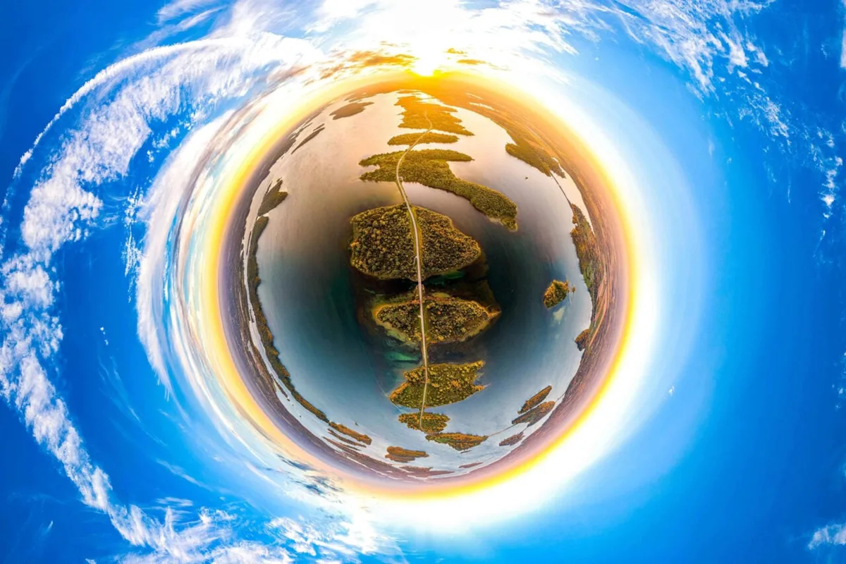 This ‘Little Planet’ Is a Surreal Record of How We’ve Changed Nature—and It’s a Science Photo Contest Winner