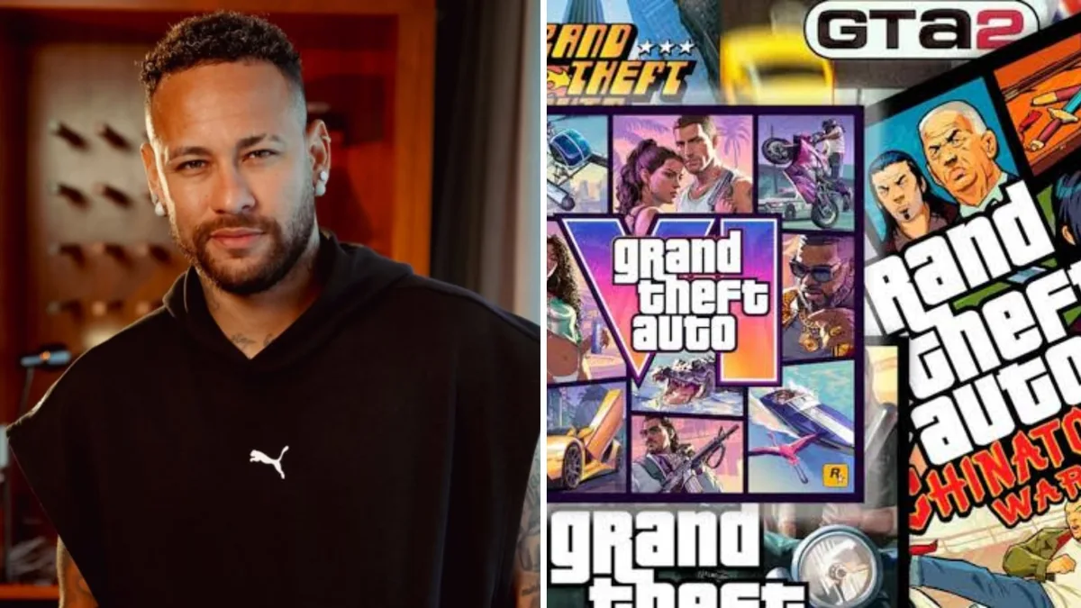 Cómo se vería Neymar si fuera un personaje de la saga GTA, según la IA