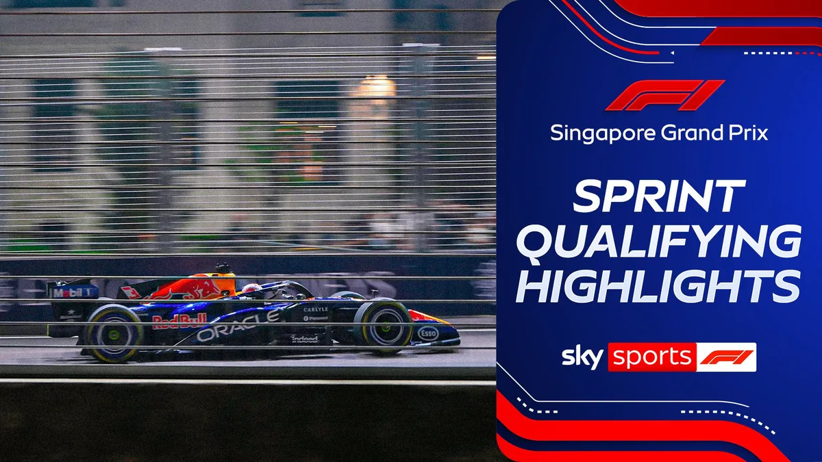 Singapore Grand Prix - Sprint Qualifying highlights