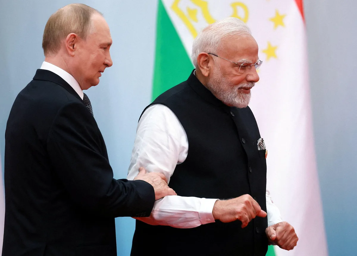 Modi-Putin SCO talks to focus on bilateral trade, widening imbalance