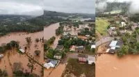 Risco de rompimento de barragem tira 170 pessoas de casa no RS
