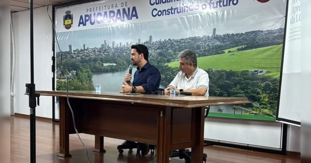 Apucarana apresenta proposta de orçamento de R$ 717 milhões para 2027