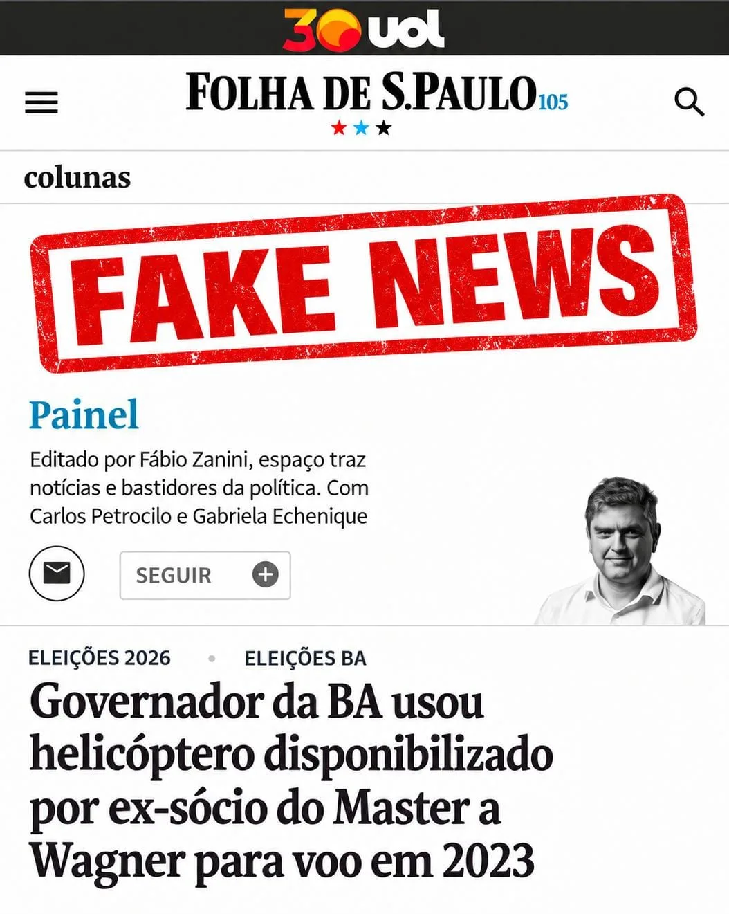 Helicóptero de Jerônimo foi fretado por R$ 207,5 mil de empresa
