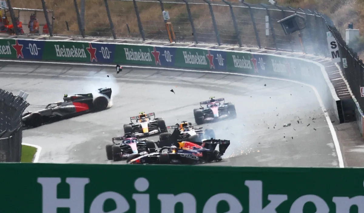 Franco Colapinto recibió una de las sanciones más duras que se aplican en una carrera de F1 en el GP de Países Bajos: las razones