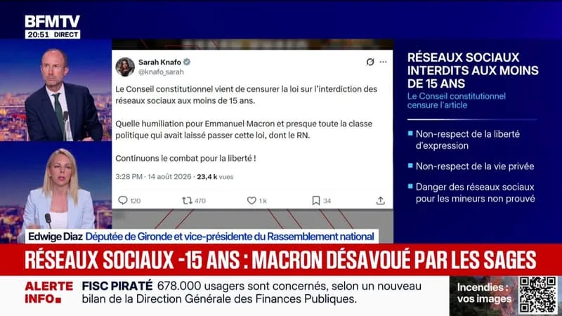 Création d'une base de Canadair à Mont-de-Marsan: "Malheureusement, ces promesses n'ont pas été suivies des faits", observe Edwige Diaz, vice-présidente du Rassemblement national