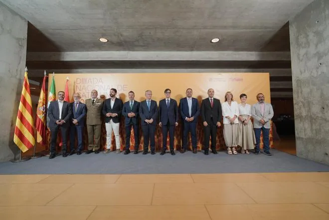 Illa lleva la Diada a Mérida: "Catalunya le debe a Extremadura una parte esencial de lo que es, y viceversa"