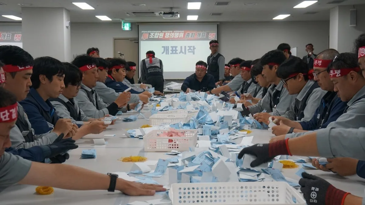 HD현대중공업 노조, 쟁의행위 가결… 파업권 확보