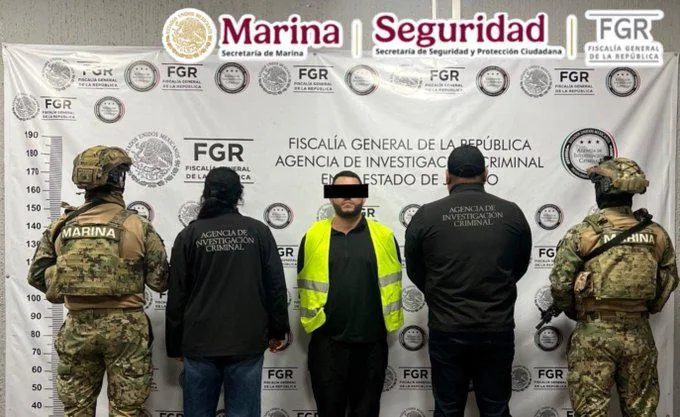 Cae “El Canguro” en Jalisco: la Marina detiene a operador de drogas sintéticas buscado en EE.UU