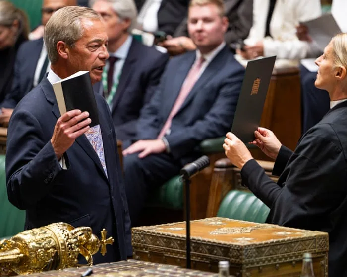 Farage faces questions over his claim of facing second standards investigation