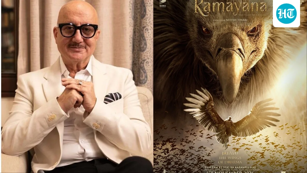 Ramayana: Anupam Kher lends his voice to Jatayu, makers unveil new poster ahead of advance bookings