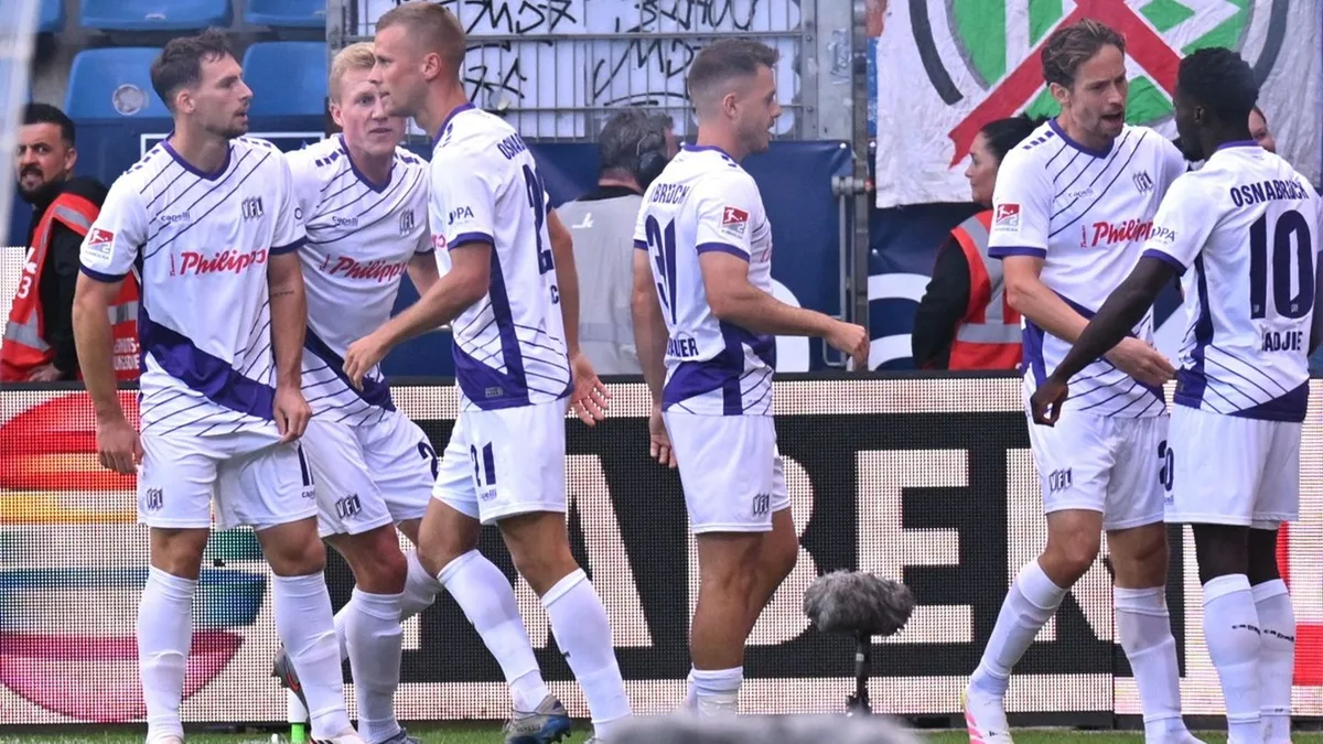 2. Fußball-Bundesliga: 1:0 in Bochum: Erster Saisonsieg für Aufsteiger Osnabrück