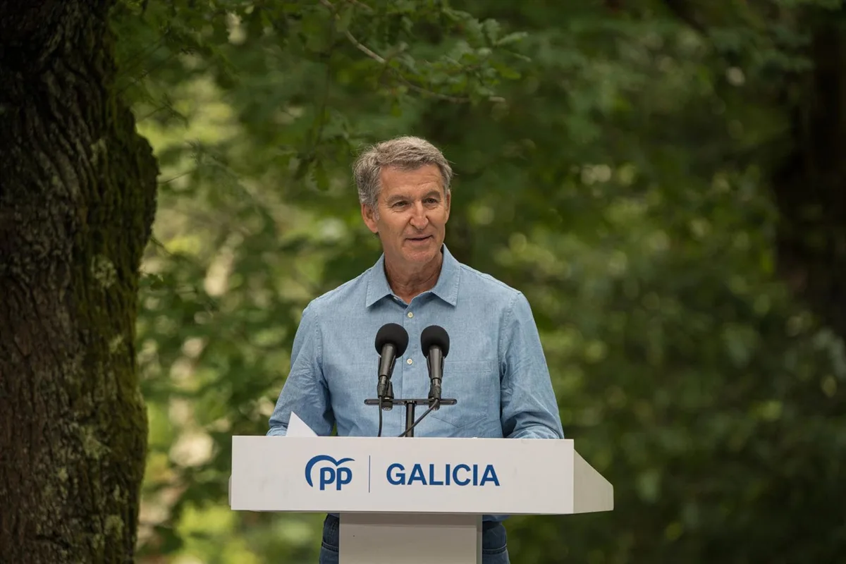 VÍDEO: Feijóo anuncia que el PP se personará en la causa de la Audiencia Nacional por la crisis de Ceuta