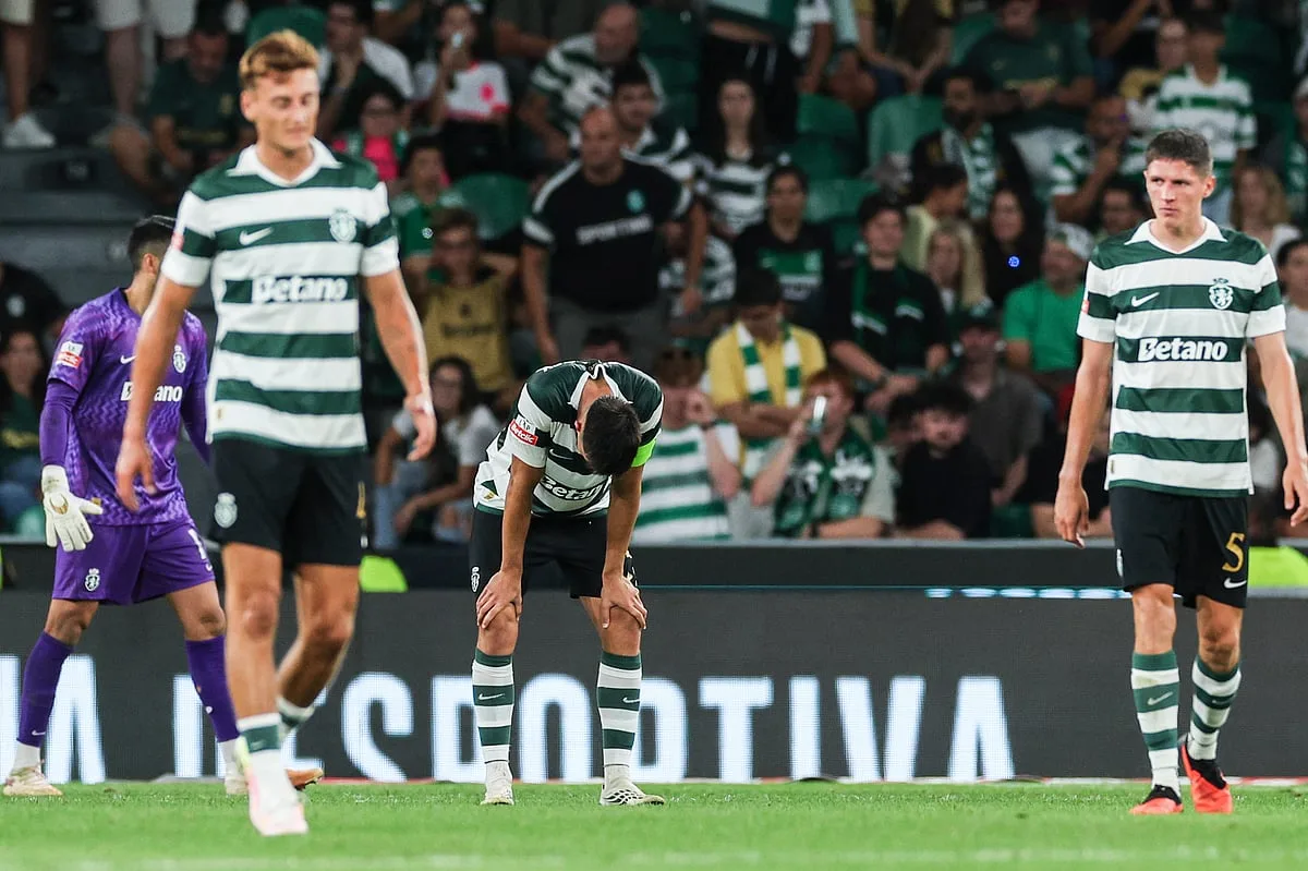 Sporting deixa fugir mais uma vantagem e concede empate com Arouca em Alvalade