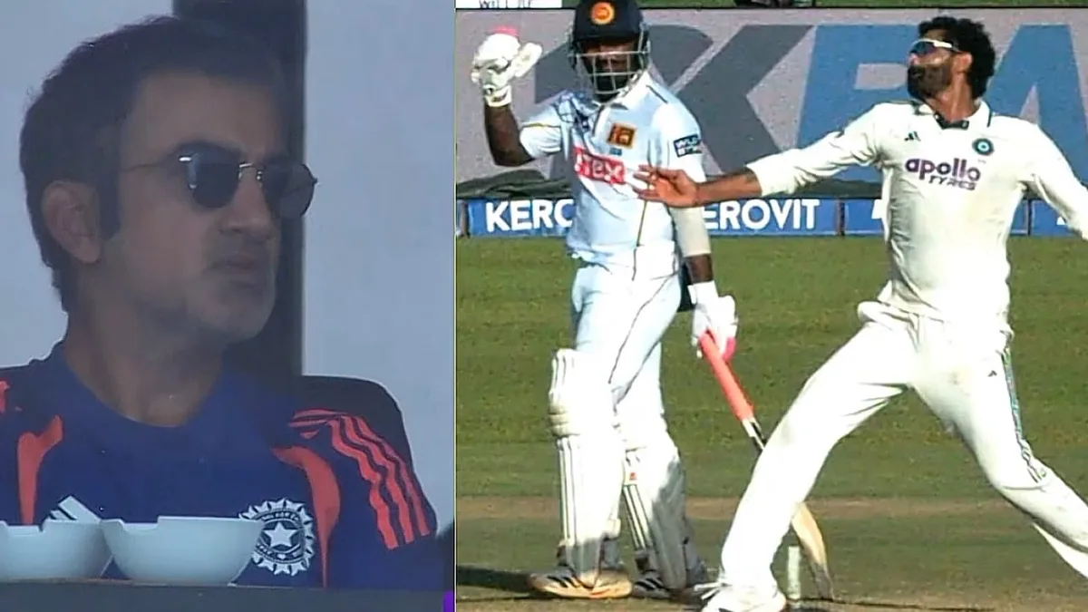 Ravindra Jadeja Denied Crucial Wicket Against Sri Lanka By No-Ball. Gautam Gambhir's Reaction Says It All