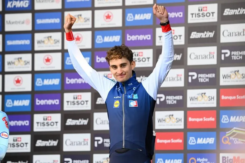 Paul Seixas, 3e du contre-la-montre des Championnats du monde : « Ça donne encore plus de confiance pour la suite »