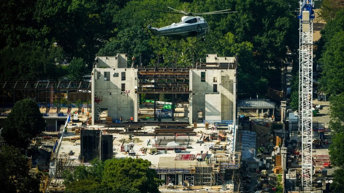 US Supreme Court lets Trump’s White House ballroom construction continue