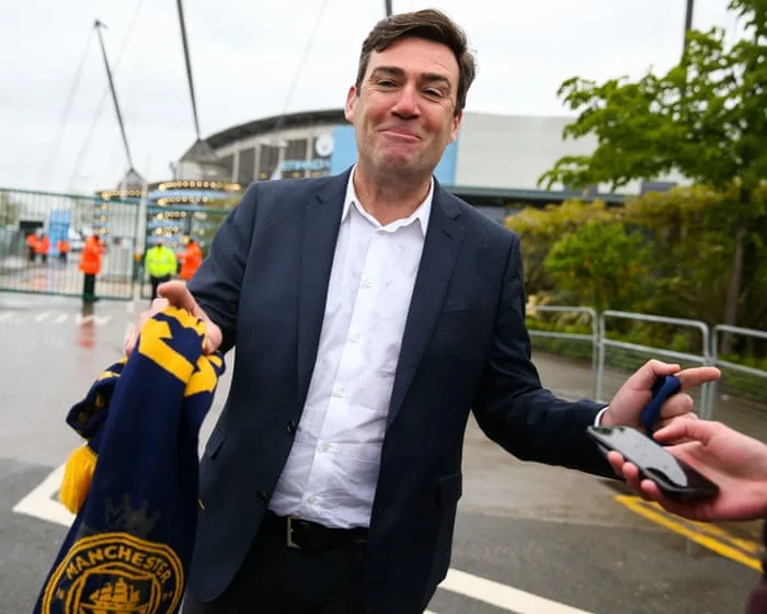 Burnham’s meeting with Manchester City chair and other contacts with club disclosed
