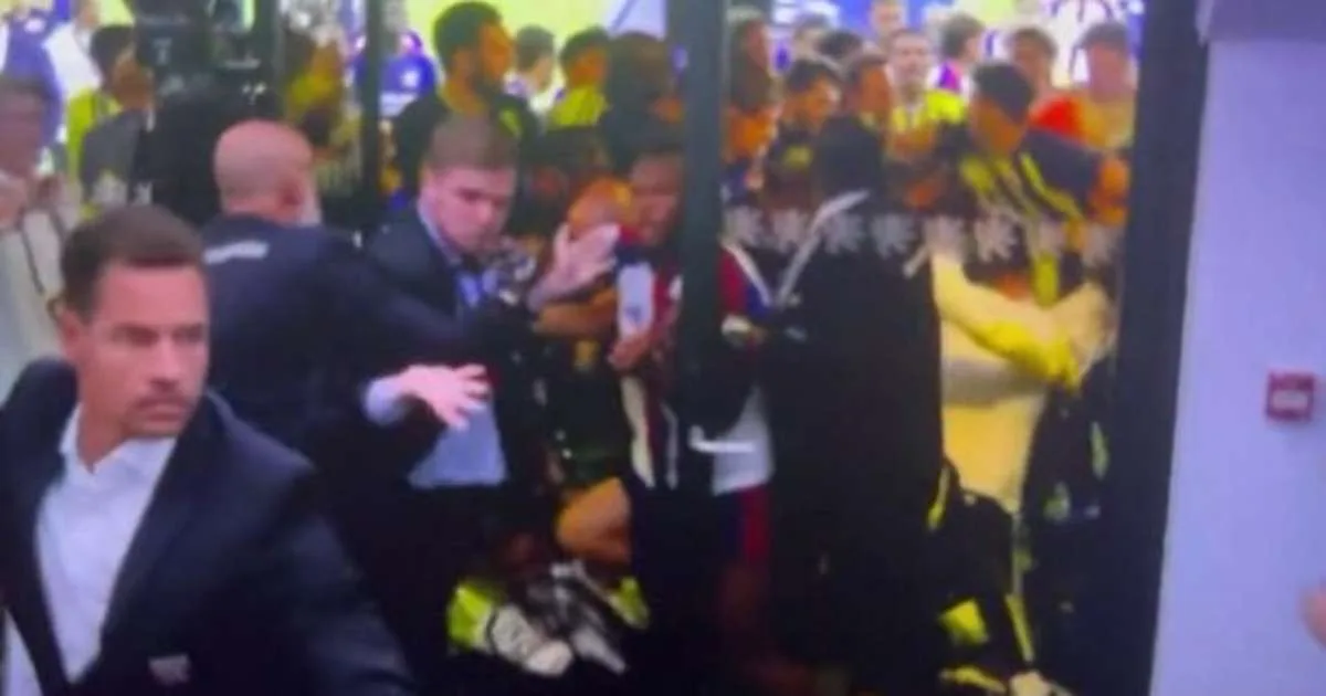 Vídeo: jogador do Fenerbahçe causa confusão em jogo da Champions