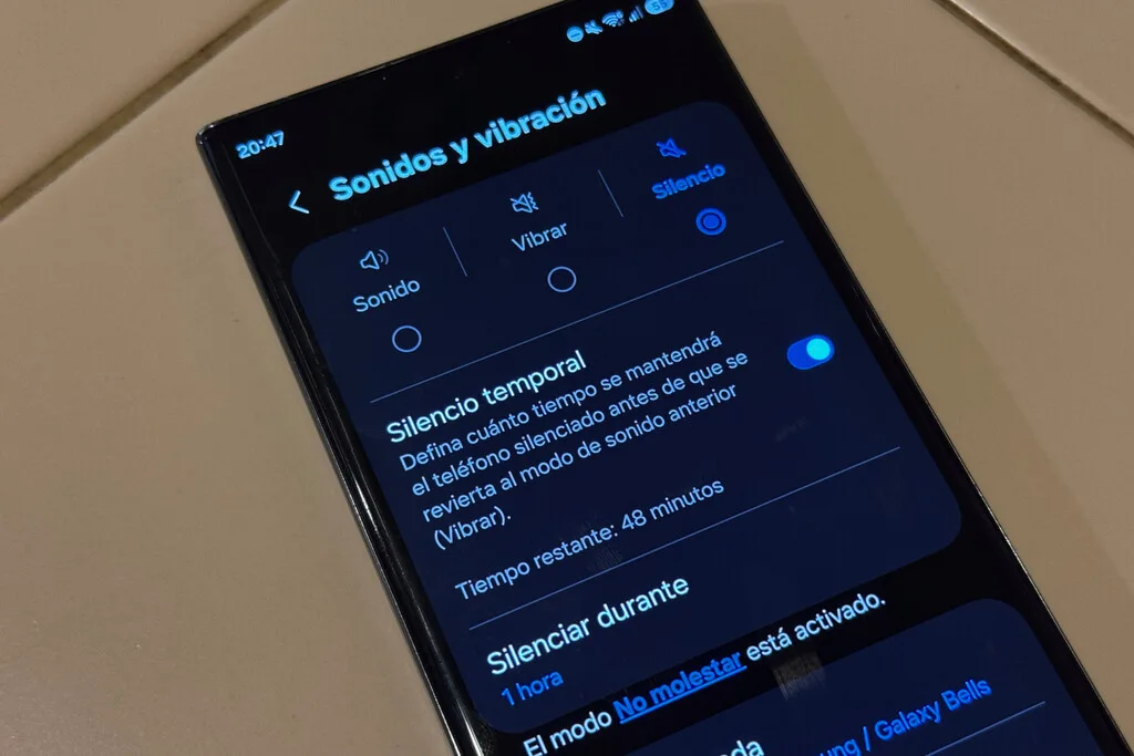 Tu Samsung puede silenciarse solo durante el tiempo que tú quieras: así puedes programarlo