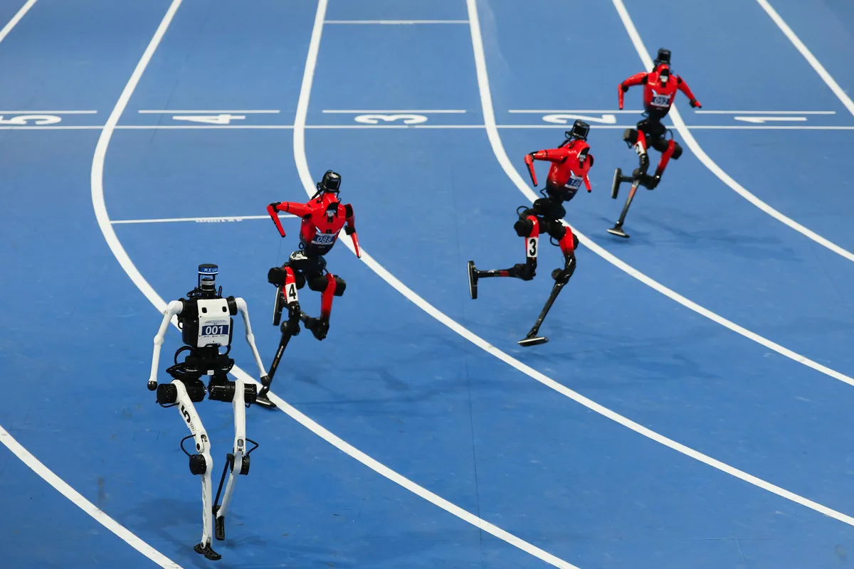Humanoid robots smash Usain Bolt’s 100-meter record
