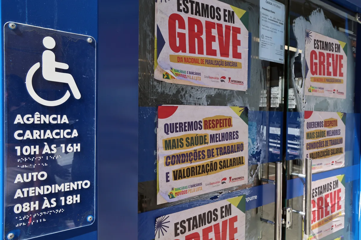 Greve do Banco do Brasil chega ao fim, mas Caixa mantém paralisação no ES