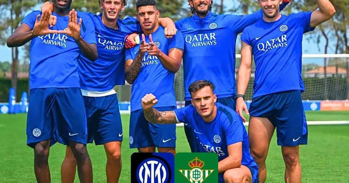 Inter de Milão x Real Betis: Onde assistir ao vivo, horário, escalações e análise pelo Amistoso Internacional