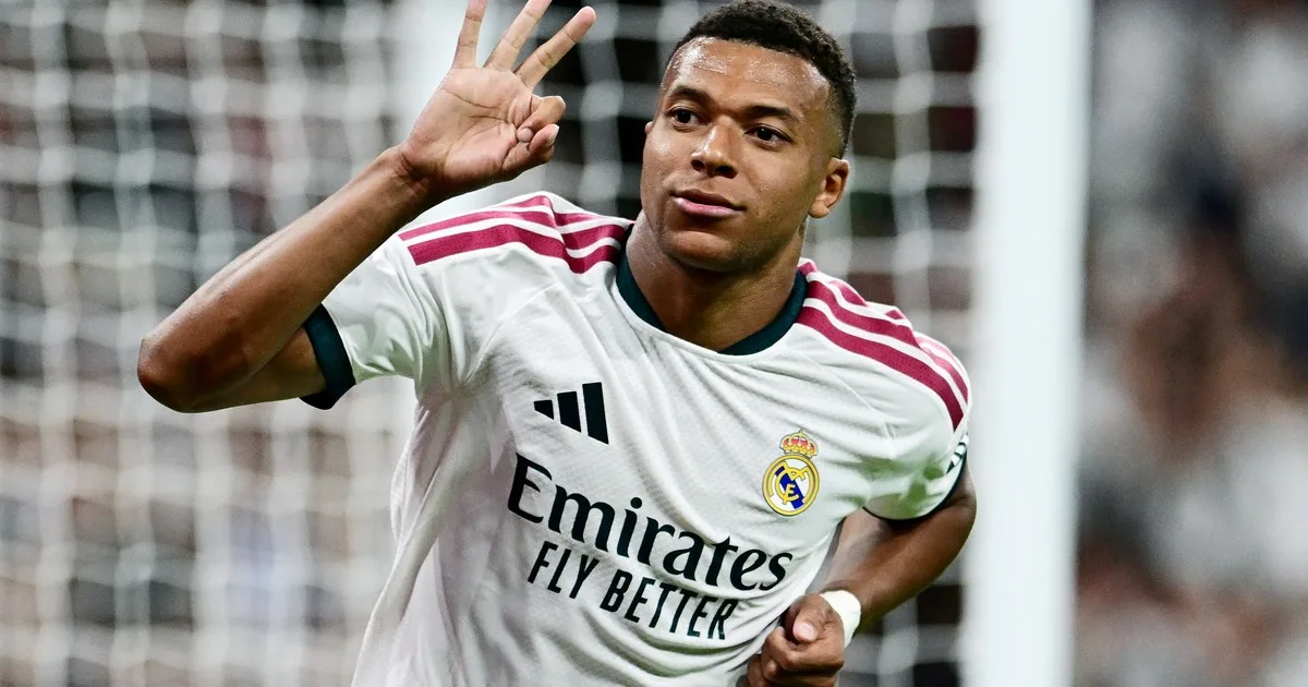 En la vuelta oficial de Mourinho al Bernabéu, Real Madrid goleó con un Mbappé estelar
