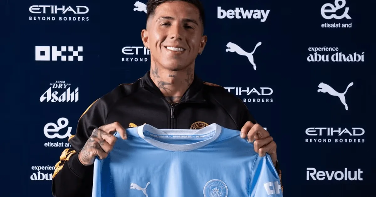 Con un guiño a la Selección Argentina: Enzo Fernández reveló qué número usará en el Manchester City
