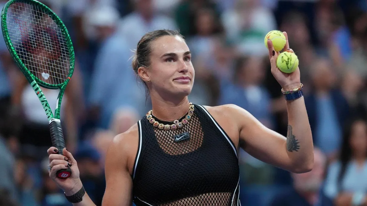 Genervter Tennisstar: Sabalenka fährt Journalisten an: „Ihr seid ein Witz!“