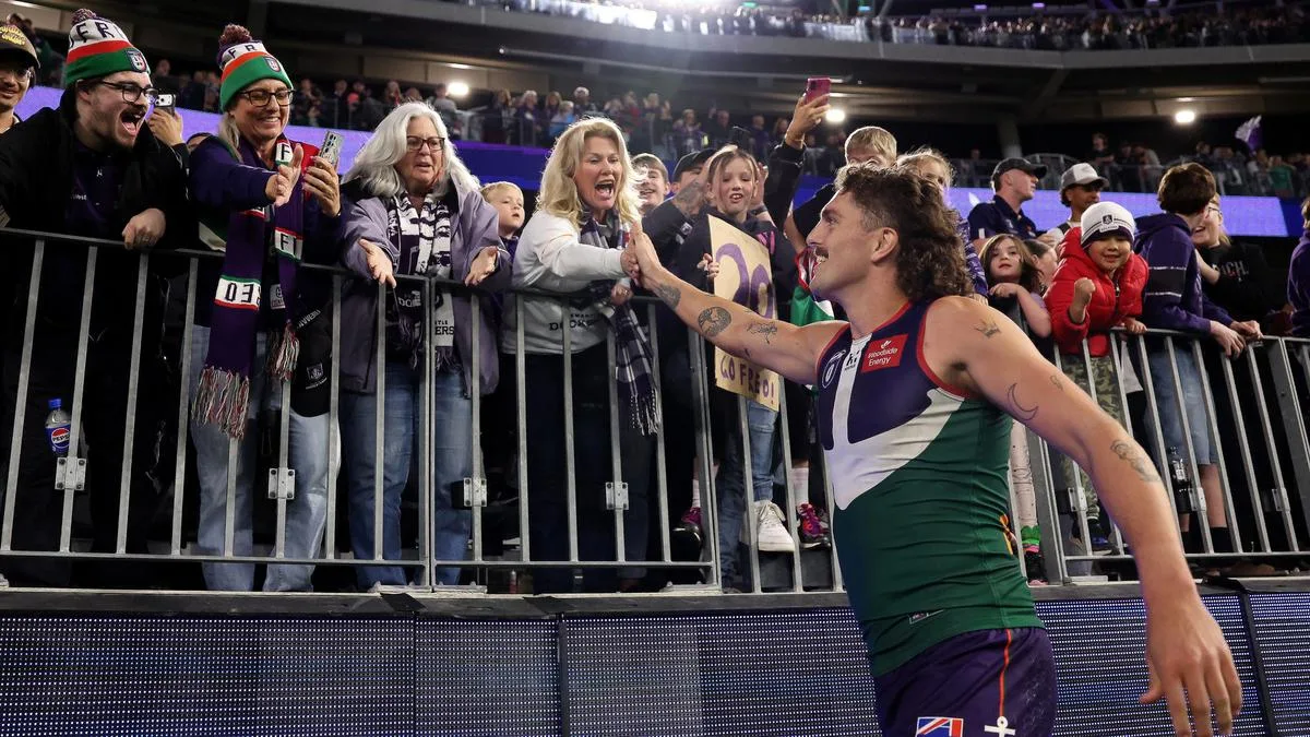 Fremantle Dockers star Luke Jackson's latest highlight reel melts hearts