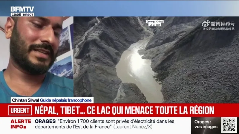 Crues au Népal: "Il n'y a pas de mots", confie un guide népalais francophone