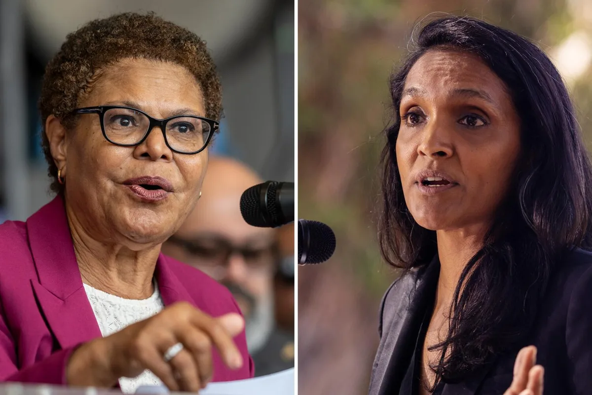 Bass, Raman spar over policing, homelessness in first mayoral debate since June primary