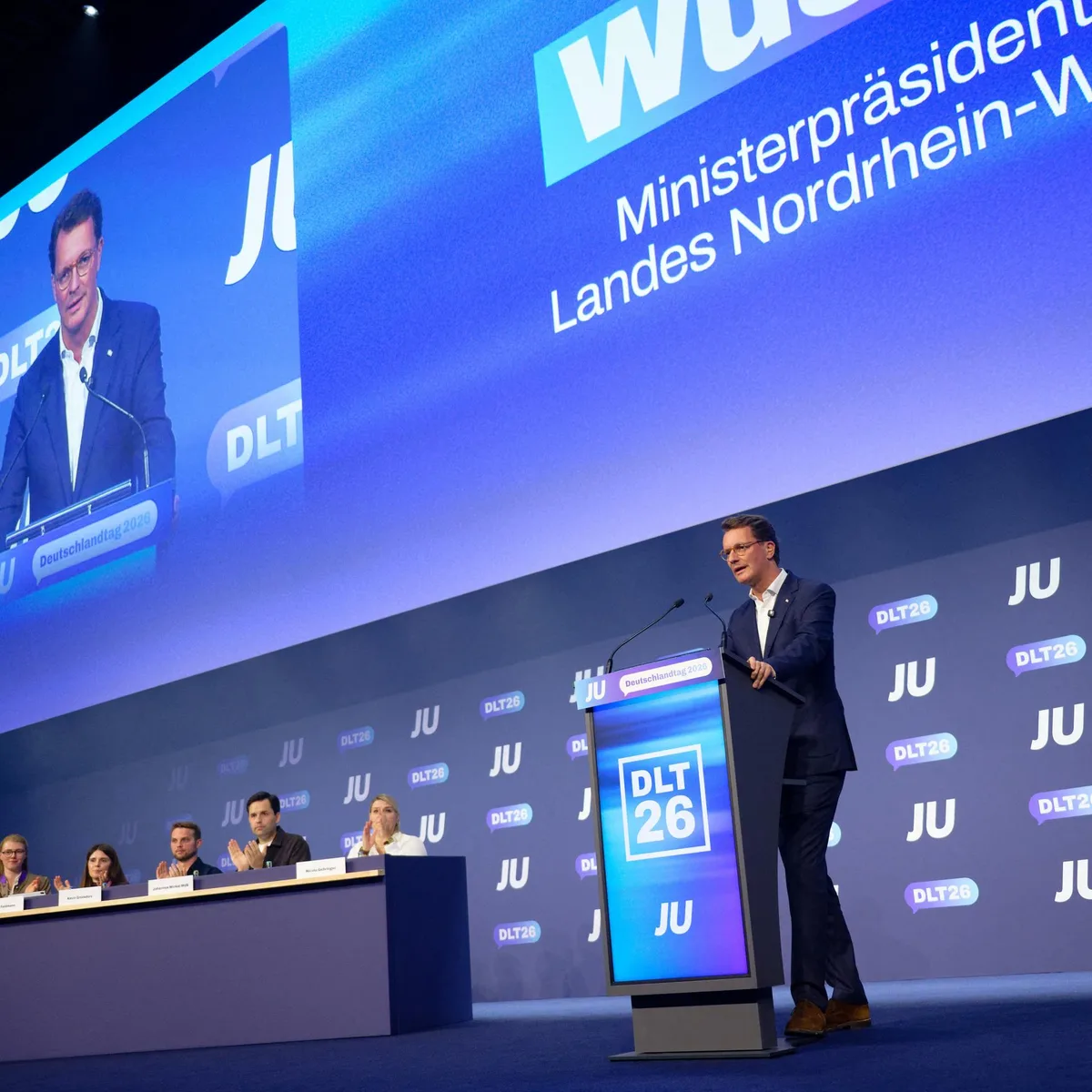 "Deutschlandtag" der Jungen Union - Hendrik Wüst warnt vor Linken und AfD