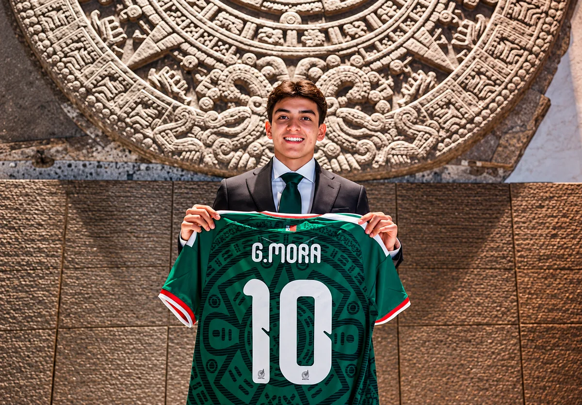 Gilberto Mora hereda el 10 de la Selección Mexicana en el inicio de la era Rafael Márquez