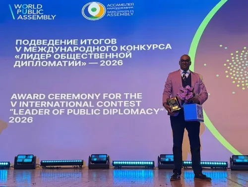 South African entrepreneur wins international public diplomacy award as Bankineer prepares for launch