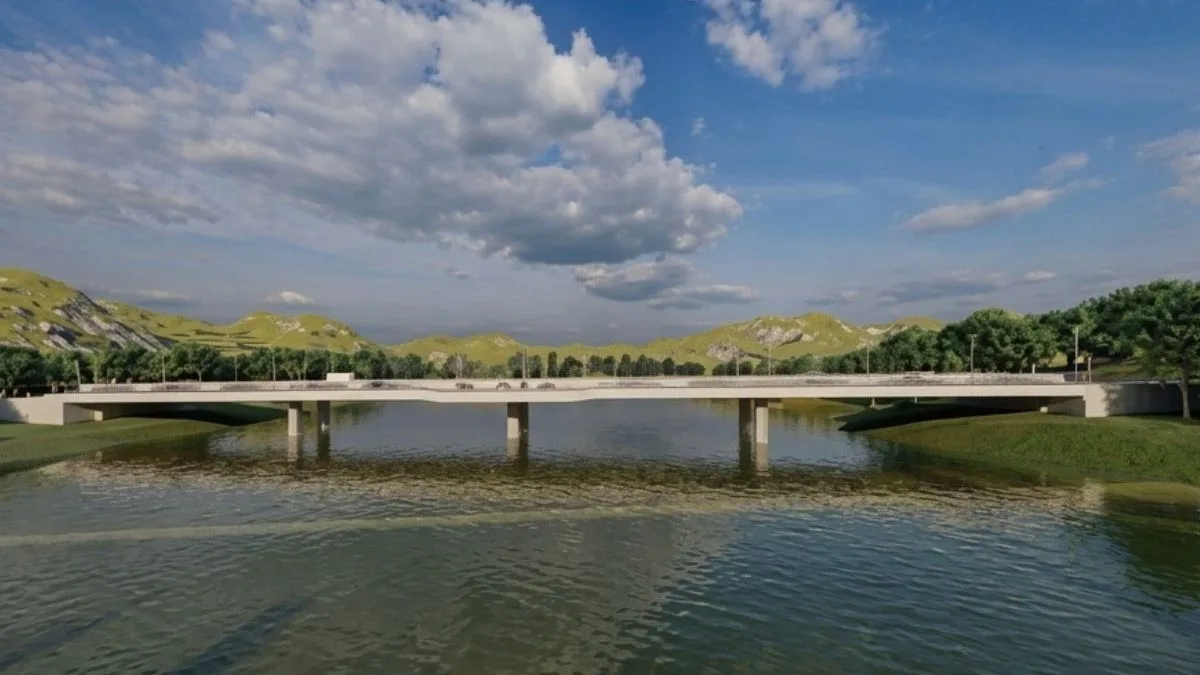 Nova ponte de R$ 16 milhões que vai criar nova ligação com a BR-470 e promete reduzir tempo de viagem avança para nova etapa em SC