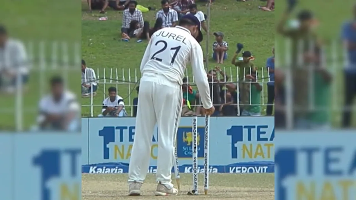 Dhruv Jurel Takes Bizarre Measure As India Fail To Bowl Out Sri Lanka In 2nd Test - Video