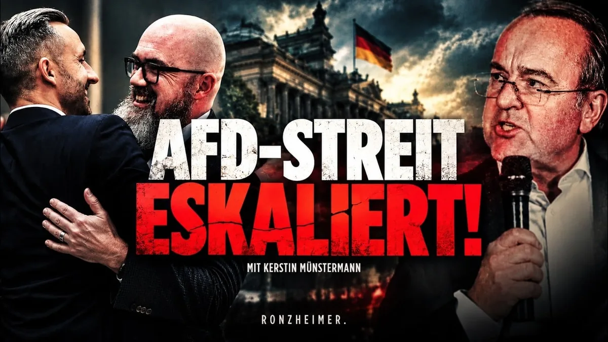 RONZHEIMER - Sprengt die AfD-Wahl die Regierung? Mit Kerstin Münstermann