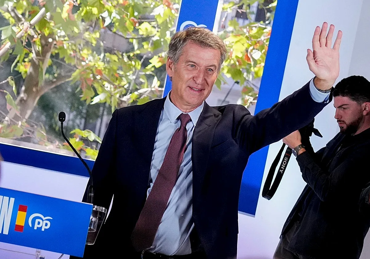 Sigue en directo el acto de precampaña de Feijóo junto Ayuso y Almeida en Madrid